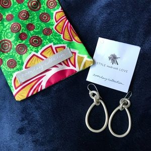 *SOLD* Noonday Collection Linked Teardrop Earrings